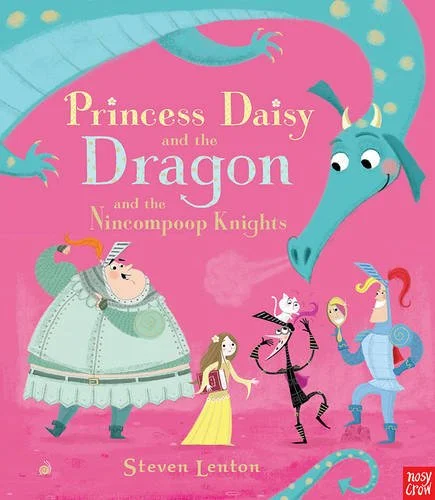 Princess Daisy and the Dragon and the Nincompoop Knights, anglická kniha