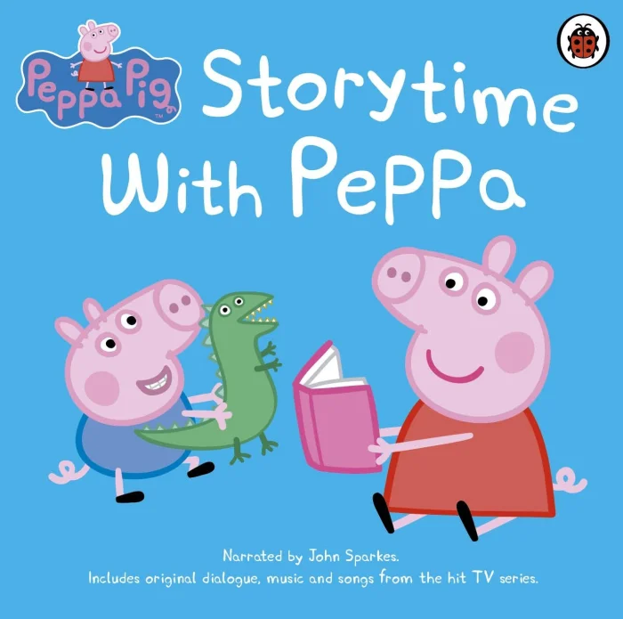 Storytime with Peppa, CD s rozprávkami v angličtine