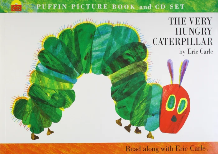 The Very Hungry Caterpillar, anglická kniha s CD
