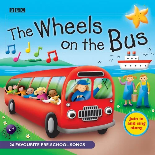 The Wheels On The Bus, CD s anglickými pesničkami