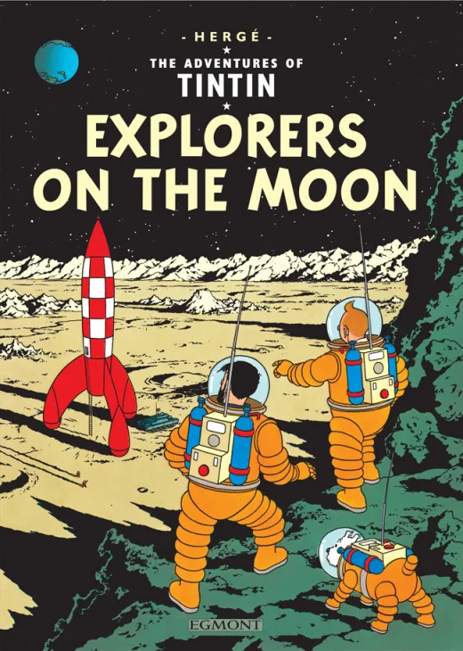 Explorers on the Moon (17), anglická kniha - komiks