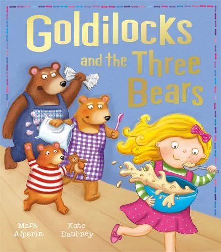 Goldilocks and the Three Bears, anglická kniha