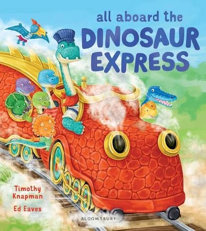 All Aboard the Dinosaur Express, anglická kniha