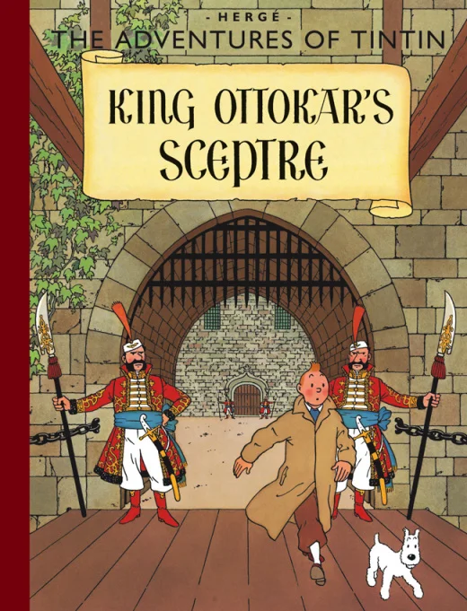 King Ottokar's Sceptre, anglická kniha - komiks