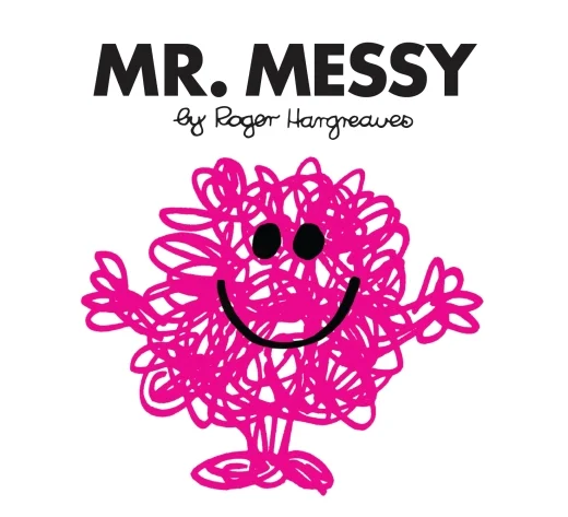 Mr. Messy, anglická kniha