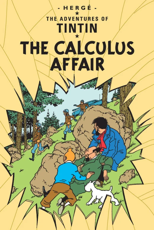 The Calculus Affair, anglická kniha - komiks