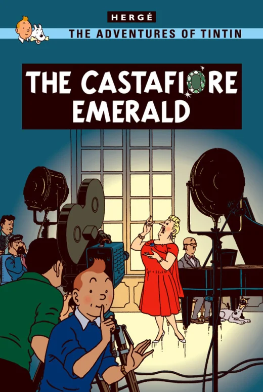The Castafiore Emerald, anglická kniha - komiks