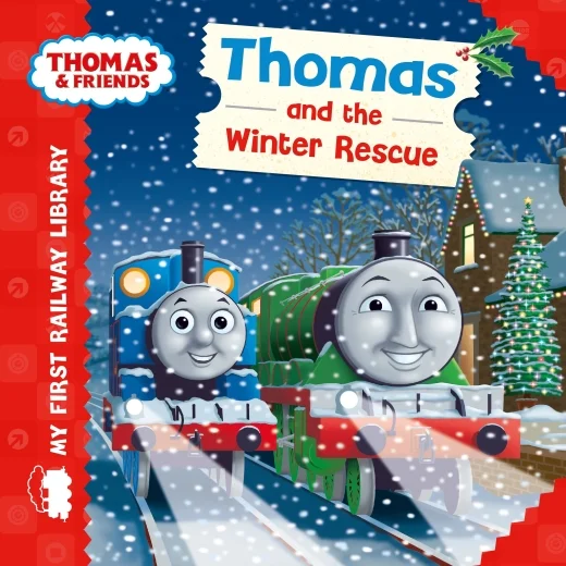 Thomas and the Winter Rescue, anglická kniha - leporelo