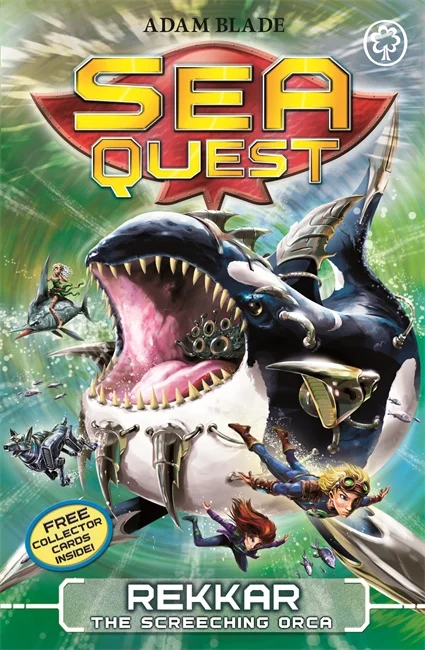 Rekkar the Screeching Orca (13), anglická kniha