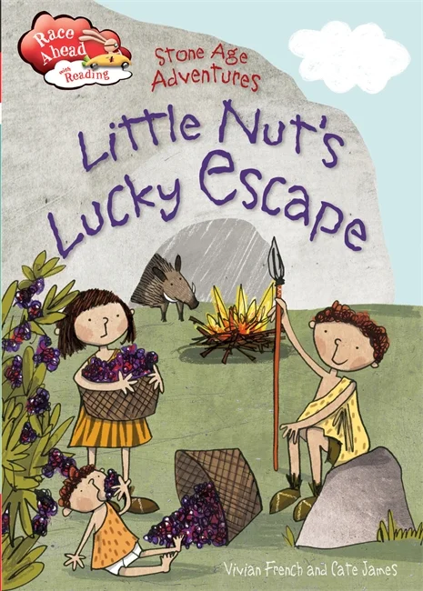 Stone Age Adventures: Little Nut's Lucky Escape (L10), anglická kniha