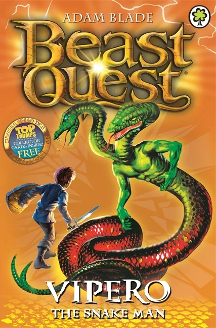 Vipero the Snake Man (10), anglická kniha