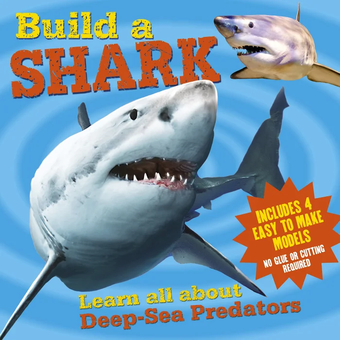 Build a Shark : Learn All About Deep-Sea Predators, anglická kniha-leporelo