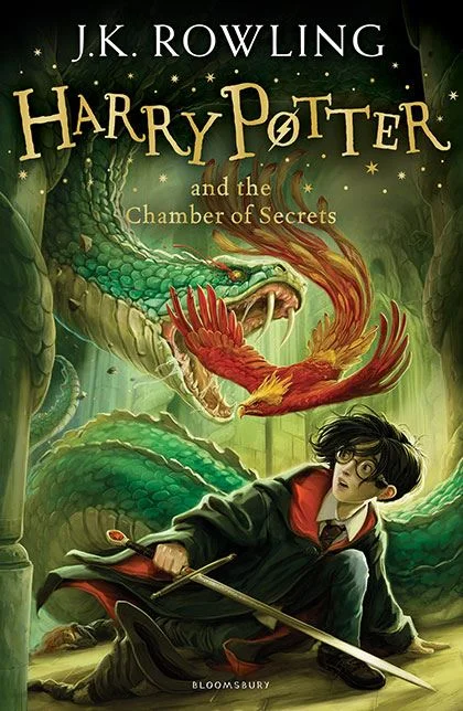 Harry Potter and the Chamber of Secrets (2), anglická kniha