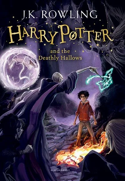 Harry Potter and the Deathly Hallows (7), anglická kniha