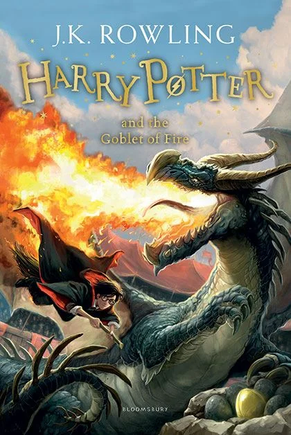 Harry Potter and the Goblet of Fire (4), anglická kniha