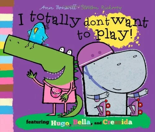 I Totally Don't Want to Play!, anglická kniha