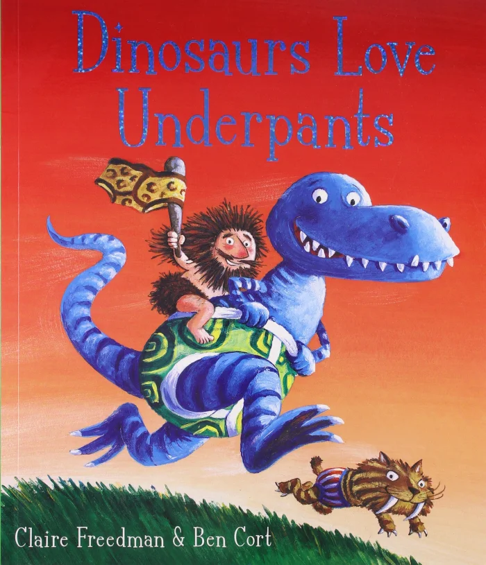 Dinosaurs Love Underpants, anglická kniha
