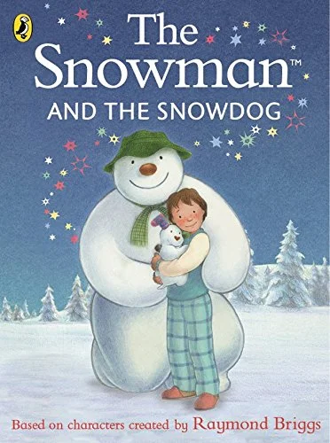 The Snowman and the Snowdog, anglická kniha - leporelo