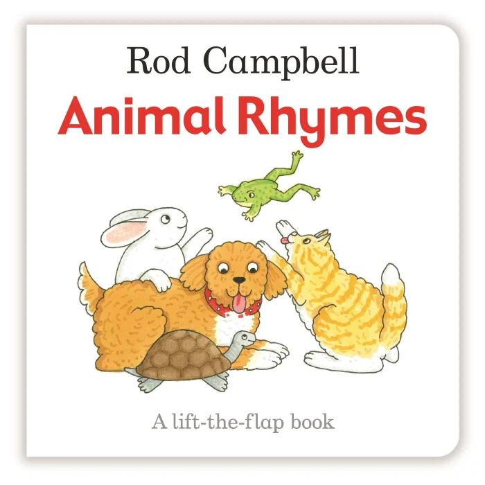 Animal Rhymes, anglická kniha - leporelo