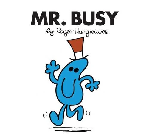 Mr. Busy, anglická kniha