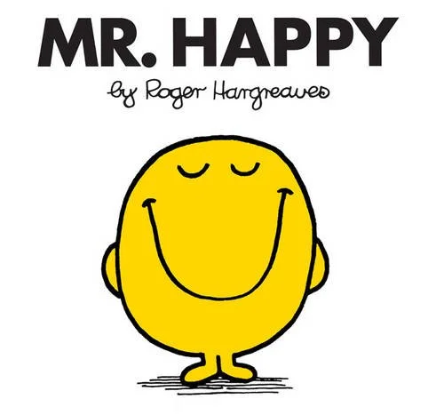 Mr. Happy, anglická kniha