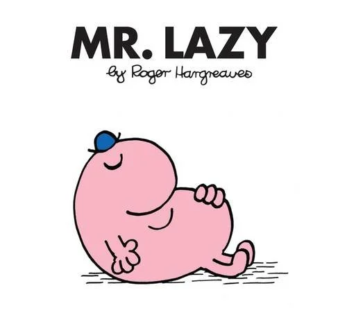 Mr. Lazy, anglická kniha