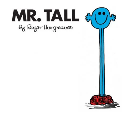 Mr. Tall, anglická kniha
