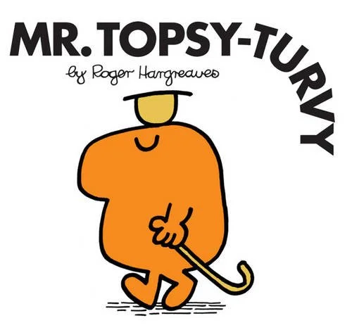 Mr. Topsy-Turvy, anglická kniha