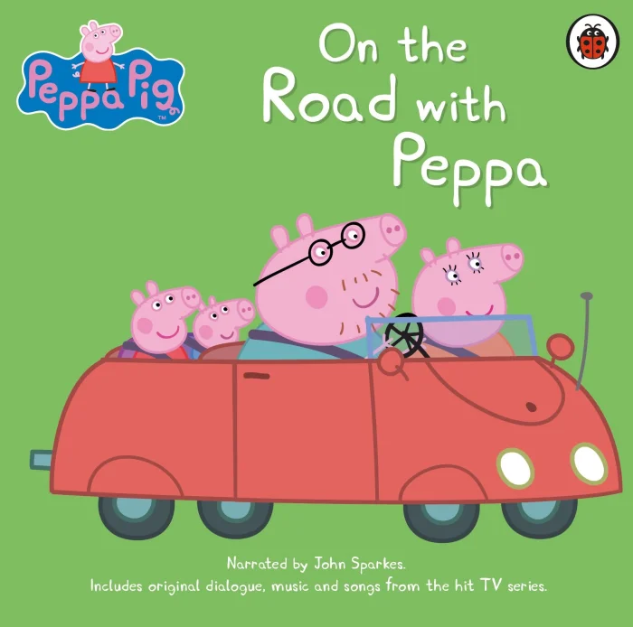 On the Road with Peppa, CD s rozprávkami v angličtine