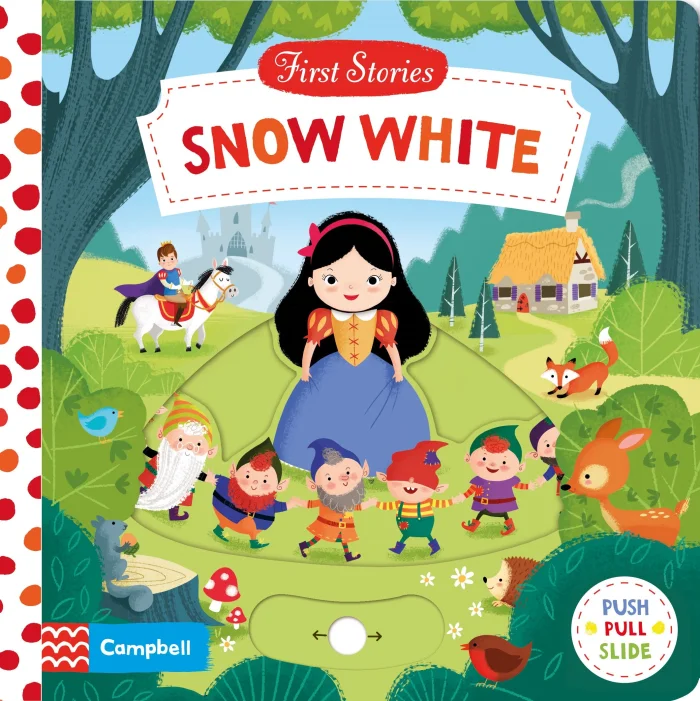 Snow White, anglická kniha - leporelo