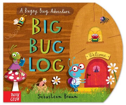 The Big Bug Log, anglická kniha - leporelo