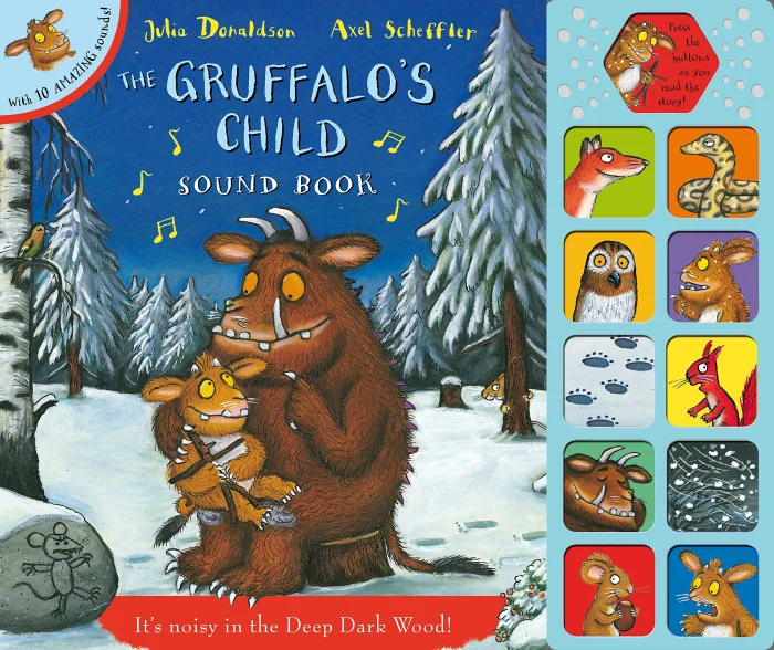 The Gruffalo's Child Sound Book, anglická kniha so zvukmi