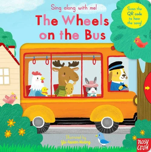 The Wheels on the Bus, anglická kniha - leporelo