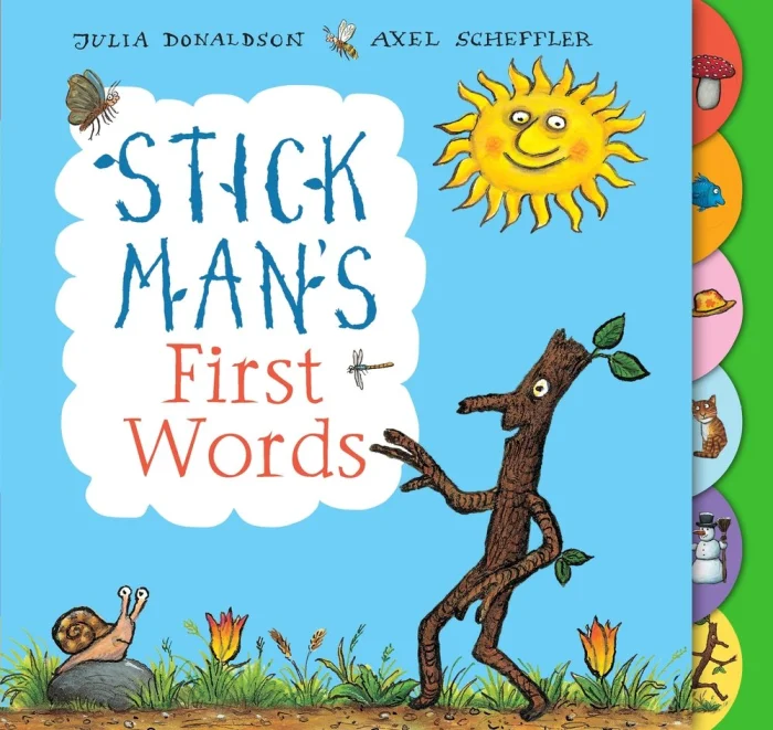 Stick Man's First Words, anglická kniha