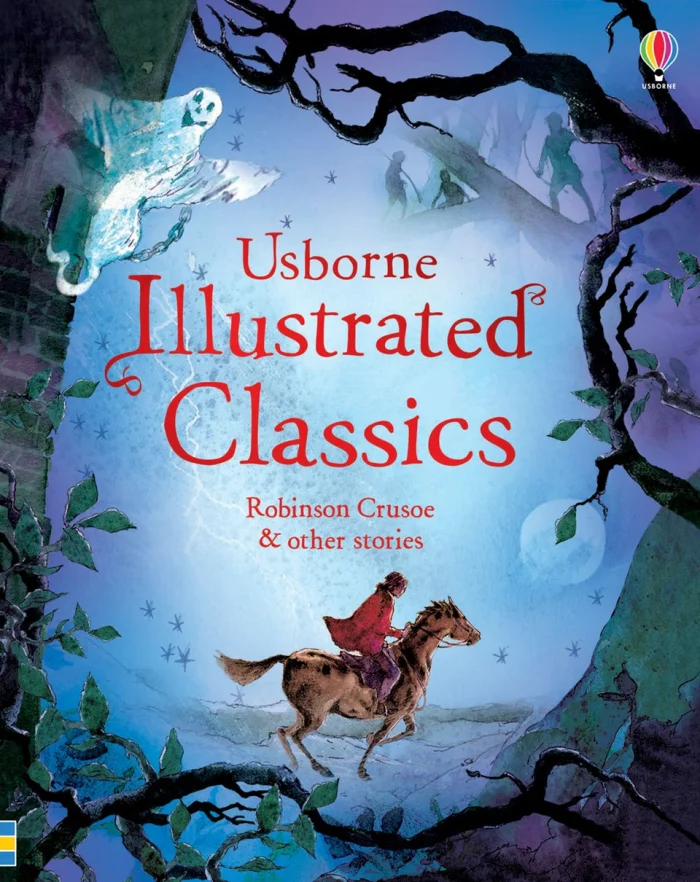Illustrated classics — Robinson Crusoe and other stories, anglická kniha