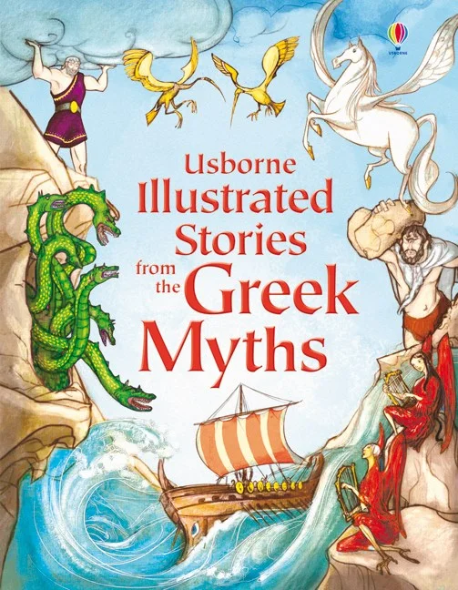 Illustrated stories from the Greek myths, anglická kniha