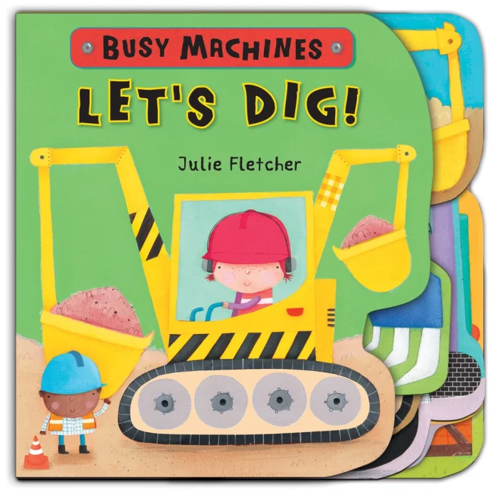 Let's Dig!, anglická kniha - leporelo