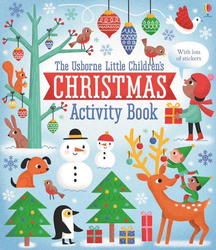 Little children's Christmas activity book, anglická kniha