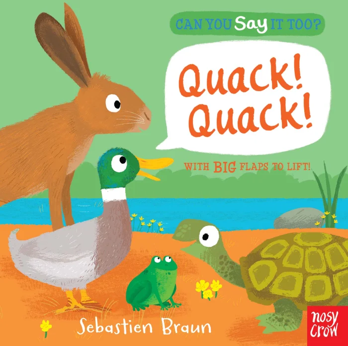 Quack! Quack!, anglická kniha - leporelo