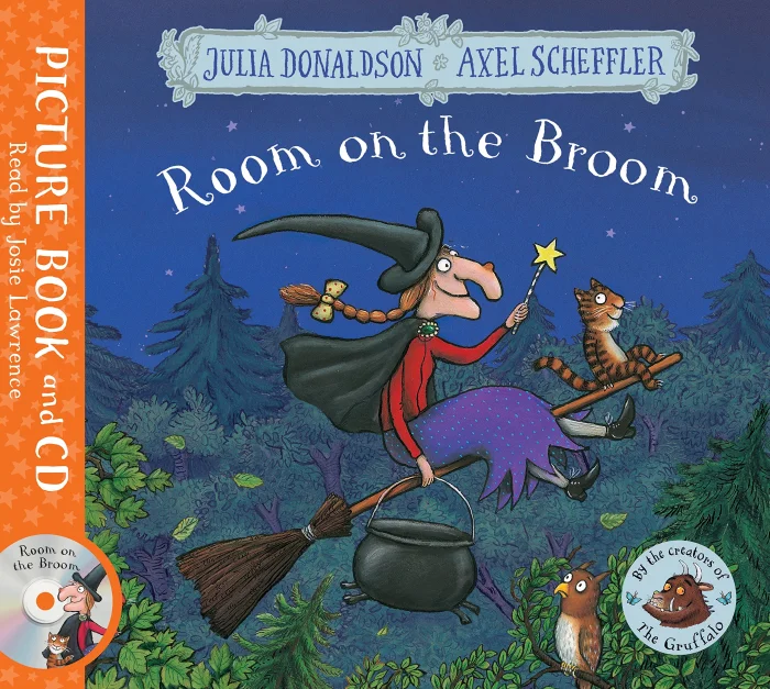 Room on the Broom anglická kniha s interaktívnym CD