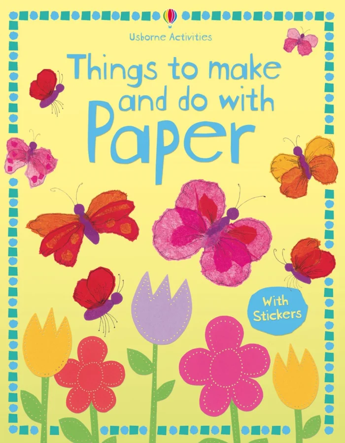 Things to make and do with paper, anglická kniha
