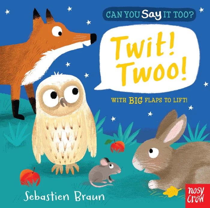 Twit! Twoo!, anglická kniha - leporelo
