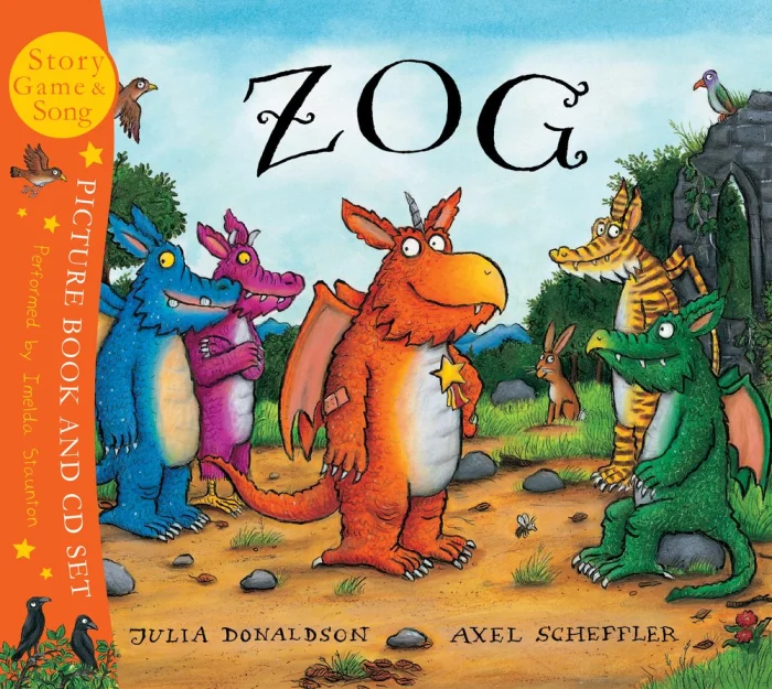 Zog, anglická kniha s CD