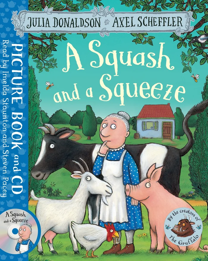 A Squash and a Squeeze, anglická kniha s CD