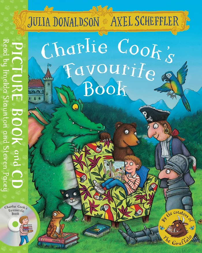 Charlie Cook's Favourite Book, anglická kniha + CD