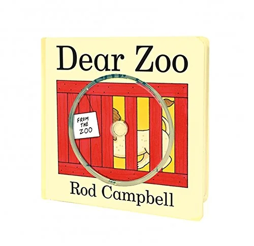 Dear Zoo, anglická kniha - leporelo s CD