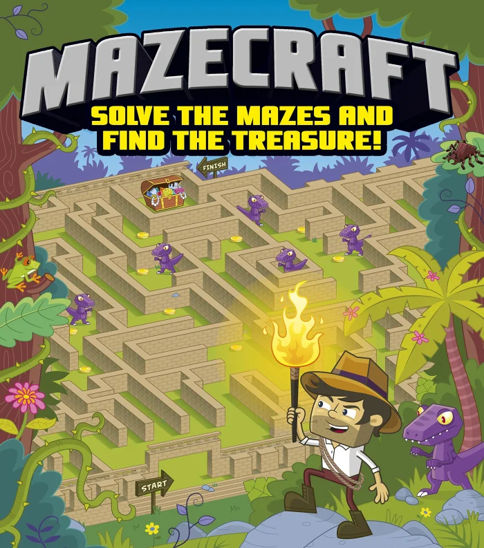Mazecraft, anglická kniha