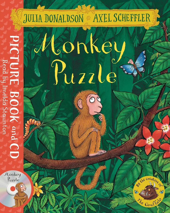 Monkey Puzzle, anglická kniha s CD
