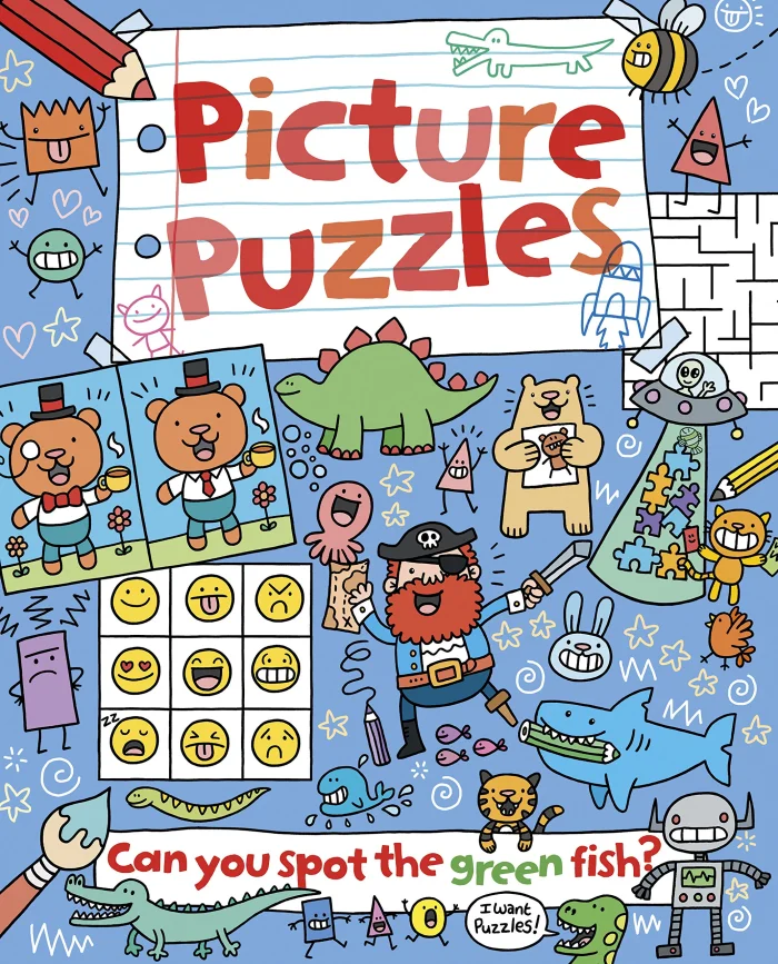 Picture Puzzles, anglická kniha