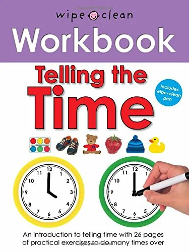 Telling the Time (Wipe Clean Workbooks), pracovný zošit
